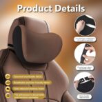 2Pcs Car Neck Pillow, Ultra Comfortable Neck Pillow for Driving, Soft Car Headrest Pillow Like Clouds, Make Your Driving More Comfortable, Suitable for Driving, Traveling - Image 6