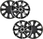 ECCPP 4PCS Easy to install 16 Inch Hubcap Wheel Cover Auto Tire Replacement Exterior Cap-Snap On Hubcap OEM Replacement Full Lug Skin - Image 3