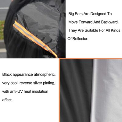 Full Car Covers for Sedan, Car Cover Waterproof All Weather Windproof Dustproof UV Protection Scratch Resistant Indoor Outdoor Univers - Image 4
