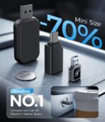 JDG Wireless CarPlay Adapter, Converts Wired CarPlay to Wireless, for Cars with Built-in Wired Apple Carplay, Super Mini USB Design Car Play Adapter for iPhone, (Black) - Image 3