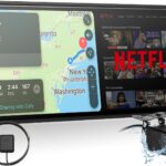 CARPURIDE Wireless CarPlay & Android Auto 4+64GB 8-Core, Online & Offline GPS Navigation 10.26 inch Car Play Screen, G00GLE Play, Mirror Link, Bluetooth, GPS-Antenne, Backup Cam