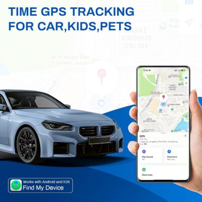 Tracker for Vehicles-Car Tracker Device Hidden for Vehicles, Real-Time Tracking for Kids, Car, Pets, Works with Find My, No Monthly Fee or Subscription(Available for Android and iOS) - Image 5