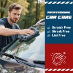 Gray Microfiber Cleaning Cloths Bulk Pack-400 Pack, Microfiber Towels Bulk, Towels for Cars, Cleaning Rags Gray (12x12 inches) - Image 4