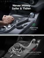 LISEN 90W for iPhone 17e 16 15 Pro Max Car Charger USB C Fast Charge,Super Fast for iPhone 15 16 17 Pro Car Charger USB C Adapter for iPhone 17 16 15 Air ProMax Plus,Samsung Galaxy S26 Ultra, Android - Image 9