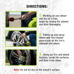 ExoForma Wheel & Tire Cleaner - Removes Built-Up Brake Dust, Dirt & Grime - Improves Dressing Performance - 2-in-1 Formula - Chosen by Pros (16 FL Oz) - Image 6