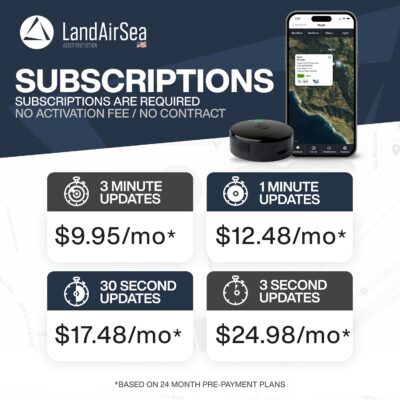 LandAirSea 54 GPS Tracker - Made in the USA from Domestic & Imported Parts. Long Battery, Magnetic, Waterproof, Global Tracking. Subscription Required - Image 5