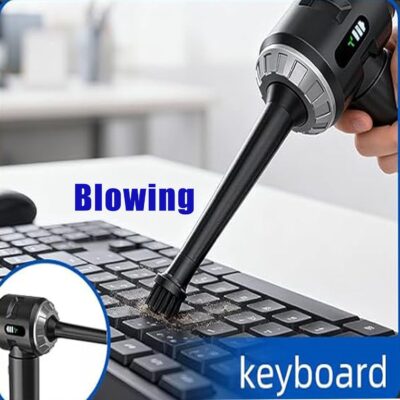 Sycoodeal Handheld Car Vacuum Cleaner, 25000PA Strong Cyclonic Suction Portable Mini Vacuum Cordless with Digital Display Lightweight Handheld for Pet Hair, Car, Home, Office, Kitchen(Silver) - Image 6