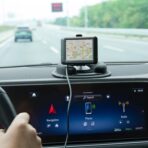 Portable Weighted Dash Mount Holder for Tomtom Garmin GPS Devices, Black Bean Bag Anti-Slip Dashboard Mount for Car - Image 5