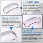 Center Console Dashboard Meter Panel Frame Trim Compatible with BMW 5 Series G30 G38 2018-2022,Car Dash Instrument Panel Speedometer Frame Molding Cover Trim Accessories (ABS Chrome) - Image 3