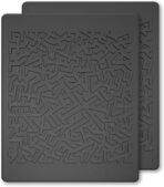 Car Dashboard Non Slip Mat, JIMISHA Anti Slip Pad, Anti Slide Sticky Dash Pad, Multifunctional Fixate Gripping Gel Pad for Radar Detector, Cell Phone, Keys, Glass, GPS, Coins 6.3x5.1 inch (2 Pack)