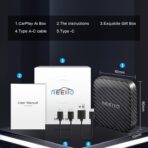 Wireless CarPlayBox with Netflix/YouTube/TF Card Slot Convert Wired CarPlay to Wireless Adapter for 2017 and Above Original Wired CarPlay Car - Image 9