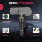 BDFHYK 315MHz TPMS Sensor Compatible with Chevy GMC Buick, Compatible with Cadillac Pontiac SAAB, Tire Pressure Monitoring System (TPMS) Sensors Replace# 13586335, 13581558, 15922396 Gray 1pcs - Image 2