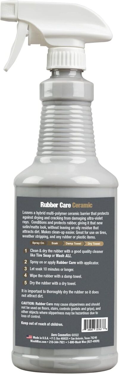 Tire Dressing, Tire Protectant, No Tire Shine, No Dirt Attracting Residue 32oz Natural Satin/Matte Finish, Aircraft Grade Rubber Tire Care Conditioner, Better Than Automotive Products - Image 2