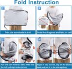 Premium Car Windshield Sun Shade for 2018-2022 Honda Accord Front Window Sun Visor Reflector 310T Thickened Blocks UV Rays Foldable Sunshade Car Interior Protection Accessories - Image 8