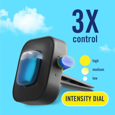 Febreze Car Air Freshener Vent Clip Laundry Fresh Scent, .07 oz. Car Vent Clip, Pack of 4 - Image 6