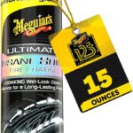 Meguiar's G190315 Ultimate Insane Shine Tire Coating, gives a Finish that Creates a Lasting Wet-Look for a Classic Black Shine, Easy to Use, No Hassle, No Mess, Ultimate Protection, 15 Oz Aerosol Can