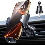 VANMASS 2026 Phone Holders for Your Car Ultimate Military-Grade Car Phone Holder Mount【Patent & Safety Certs】Upgraded Shockproof Truck Air Vent Phone Mount for iPhone 17 Pro Max 16 15 Samsung Android