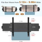 Sun Visor Extender for Car, Visor Extender Sun Blocker, Sun Visor Extender with Anti-Glare Lens Blocks UV & Sunlight, Adjustable Car Sun Visor for Safe Driving (1 Pack) - Image 5