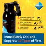 Lithium-Ion Fire Suppressant by Battery Ice | Patented Technology | Compact Fire Aerosol Spray for Home, Garage and Office | Non-Toxic, Eco-Friendly & Easy to Use (Single) - Image 3