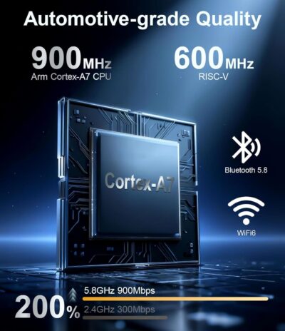 2026 Wireless CarPlay Adapter for iPhone - No Audio Lag, 5s Auto-Connect- Convert Factory Wired to Wireless CarPlay - Bluetooth 5.3 & 5GHz Wi-Fi - Plug & Play (Includes USB A/C) - Image 6