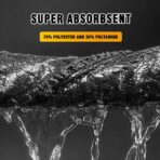 GLIMGLINT 3-Pack Microfiber Towels for Car (16"x16", 600GSM), Ultra Absorbent Cleaning Cloth, Non-Scratch & Streak-Free for Cars, Trucks, Motorcycles - Image 3