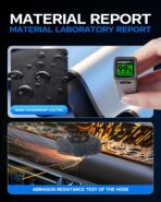 2025 Windshield Sun Shade Frame with Thickened Fast Cooling, Emergency Window Breaker, 99% UV Blocking Protects Car from Sun and Heat Damage, Adjustable Bendable Design for SUV/Sedan/(57" L x 32" W) - Image 4