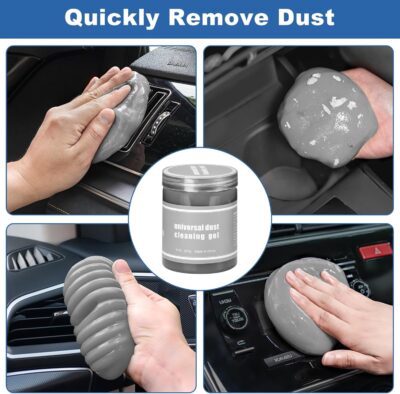 Viewsun Windshield Cleaner Tool, 13Pcs Car Interior Cleaning Kit, Car Detailing Kit Interior Cleaner, Car Detailing Brushes, Car Cleaning Gel, Inside Cleaning Supplies Accessories for Women Men - Image 5