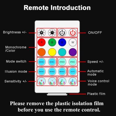 Interior Car Ambient Lighting Kit, 43.3 Inches RGB USB LED Ultrathin Acrylic Strip Lights Neon Accessories for Cars Truck SUV Center Console Dashboard with APP&Remote Control - Image 5