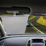 Car Side Window Sunshade with Suction Cup, Silver Laser Reflective Film, 40x60cm Retractable Privacy Shade for Automotive Heat Insulation and UV Protection, Suitable for Cars - Image 5