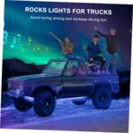 Zerodeko 9W LED Car Lighting Kit Universal Automotive Ambient Lighting Waterproof Under Car LED Lights 4-Piece Set for Trucks and Custom Vehicles - Image 4