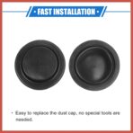 ACROPIX 2 Pcs Car Headlight Housing Dust Seal Cap, 65mm Universal for Aftermarket Headlamp Xenon Light LED Durable Rubber Black Car Parts - Image 7