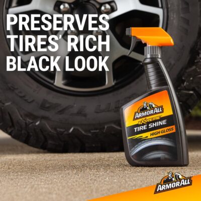 Armor All Tire Shine, One-Step Tire Shine Spray for Precise, Even Shine and Minimal Overspray - 2 Count - Image 2