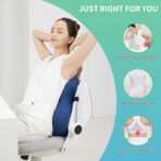 seeknow Lumbar Support for Chair Back Support for Couch Lumbar for Car Office Chair Back Cushion for Lower Back Pain Memory Foam Back Rest for Desk Chair, Recliner, Car Seats - Image 4
