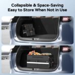 Cooler Bag – Soft Travel Cooler Holds 45 Cans, Stays Cold for 8H & Warm for 6H – Portable Car Trunk Organizer for Camping, Beach, Picnic - Image 8