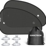 2026 New Upgrade Car Window Shades for Side Window 25"X15"(2 Pack),Car Window Shade for Baby Suction Cup,Sun Shade Side Window Can Blocks 99.98% UVR