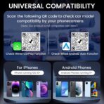 H-Air Wireless CarPlay & Android Auto Adapter, 2026 Upgrade, Plug & Play USB Dongle, Convert Wired CarPlay Auto to Wireless, No Latency, Fast Connection, for Apple iPhone & Android Phones - Image 7