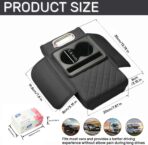 TourKing Car Armrest Cushion,5-in-1 Center Console Cover,Arm Rest Cover for Car,Car Armrest Storage Box, Tissue Box Slot, Phone Slot for Sedans, Car Accessories Interior Organizers for Most Cars - Image 2