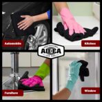AIDEA Microfiber Cleaning Cloth Black 50PK, Microfiber Towels for Cars, Premium Car Cloths, Dusting Cloth Lint Free Cleaning Rags for SUVs, House, Kitchen, Window, Workshops,12×12" - Image 5