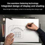 Heads Up Display for Cars, Car HUD Head Up Display M6S Universal Car 3.5 Inch HUD OBD Interface Windshield Projector, Speed, Engine RPM, OverSpeed War - Image 7