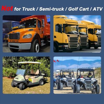 Veharvim Sun Visor Extender for Car (Polarized, UV400, PC Lens, Side Sunshade, Straps&Adjusters), Car Visor Extender Sun Blocker, Visor Extender Attachment, Anti-Glare for Safe Driving(Driver Side) - Image 7