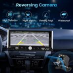 Single Din Car Stereo with Wireless Apple Carplay Android Auto, 6.9" IPS Touchscreen Car Stereo with Bluetooth 5.2 Handsfree Mirror Link Backup Camera GPS Navigation Dual USB Fast Charge FM AM EQ SWC - Image 7