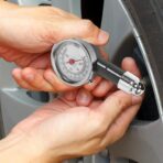 Didiseaon High-Precision Dial Tire Pressure Gauge for Cars and Motorcycles Digital Display, Portable Car Pressure Monitor Tool in Protective Plastic Case for Accurate Tire Testing - Image 4