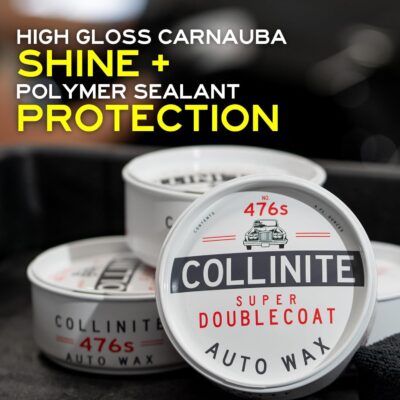 Collinite 476 Super Doublecoat Wax-Carnauba + Polymer Sealant - High Gloss Shine + Ultra Durable Hydrophobic Beading & Long-Lasting Paint Protection for Cars, Trucks, and Motorcycles (9 fl oz) - Image 5