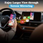 4-in-1 Wireless CarPlay Screen Mirroring Adapter for Apple CarPlay/Android Auto, 2026 Upgraded AirPlay MirrorLink Adapter, CarPlay Dongle Convert Wired to Wireless, Type C Extension, Plug & Play - Image 2