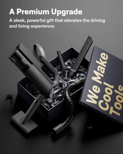 HOTO BlowVac™ Handheld Vacuum Cordless, Car Vacuum Cleaner with 23000Pa High Power, 3 Suction Modes, Electric Compressed Air Duster Blower for Car Interior, Desk, Boat, Home, Outdoor - Image 6