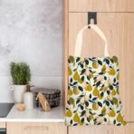 Car Trash Bag, Car Garbage Bag, Waterproof Back Seat Cars Organizer Hanging Trash Can Bin for Front Seat, Office, Kitchen, Outdoor, Travel, Camping Vehicle Accessories Pear Decor - Image 4