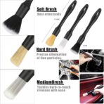 26Pcs Car Detailing Kit, Car Detailing Brush Set, Auto Detailing Drill Brush Set, Car Detailing Brushes, Car Wash Kit, Car Accessories For Men, Car Cleaning Tools Kit for Interior, Exterior, Wheels - Image 3