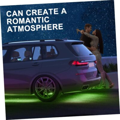 PRETYZOOM 9W LED Light Kit for Cars and Trucks Universal Automotive Ambient Lighting Waterproof RGB Color Options Easy Installation - Image 5