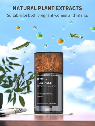 Kwak's Long Lasting Car Air Freshener - Aromatherapy for Car, Office,Home,160ML Natural Scents Air Fresheners for Men or Women(Black, Ocean) - Image 6