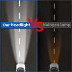 AWALITED Fits for 2010-2020 Toyota 4Runner High Low Beam Fog Lights Bulbs Combo Pack, 6000K White Plug-and-Play Super Bright Bulbs, Pack of 6 - Image 4